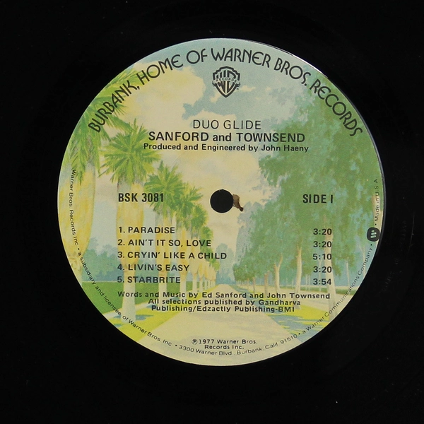 Sanford & Townsend Duo Glide Vinyl Record 12" Album 33RPM Good Condition