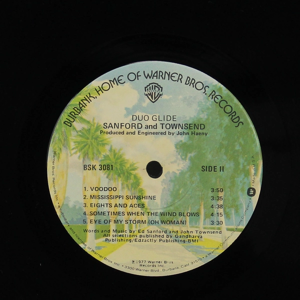Sanford & Townsend Duo Glide Vinyl Record 12" Album 33RPM Good Condition