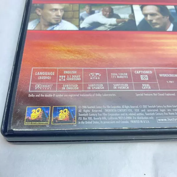 Prison Break Season 2 DVD Disc 1 Episodes 1-4 20th Century Fox 2007