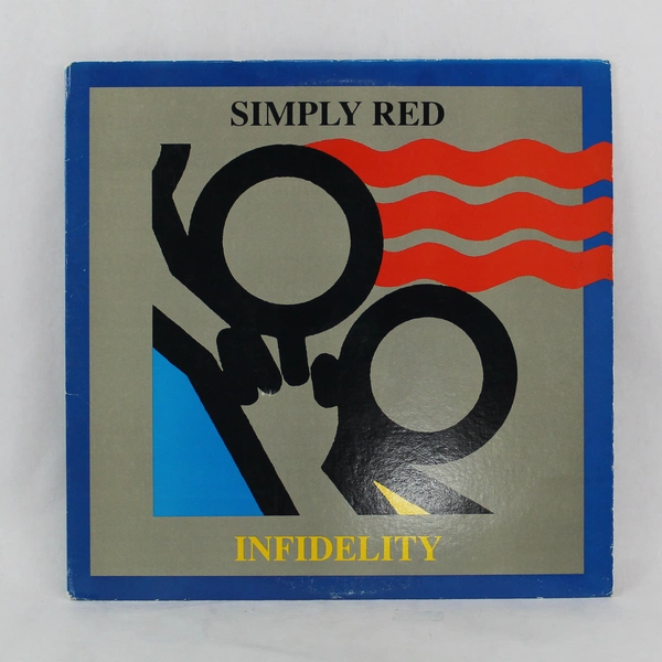 Simply Red Infidelity Promo Vinyl Record 33RPM Elektra - Used, As-Is