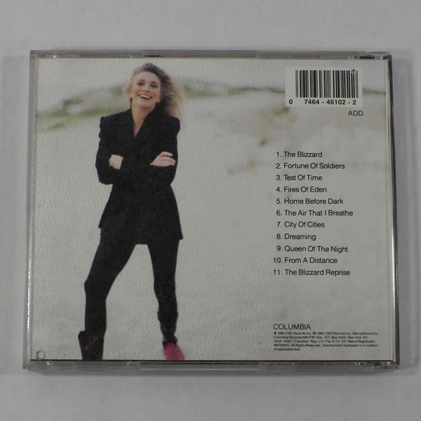 Judy Collins Fires of Eden CD 1990 Columbia CK 46102 Pop Music As-Is Good