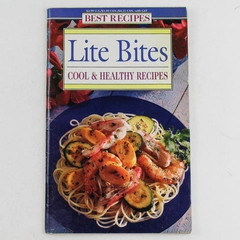 Best Recipes Lite Bites Cookbook 1995 - Cool & Healthy Recipes, Good Cond.