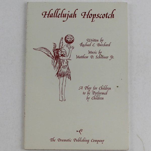 Hallelujah Hopscotch by Rachael C. Burchard Signed 1986 PB Good Condition
