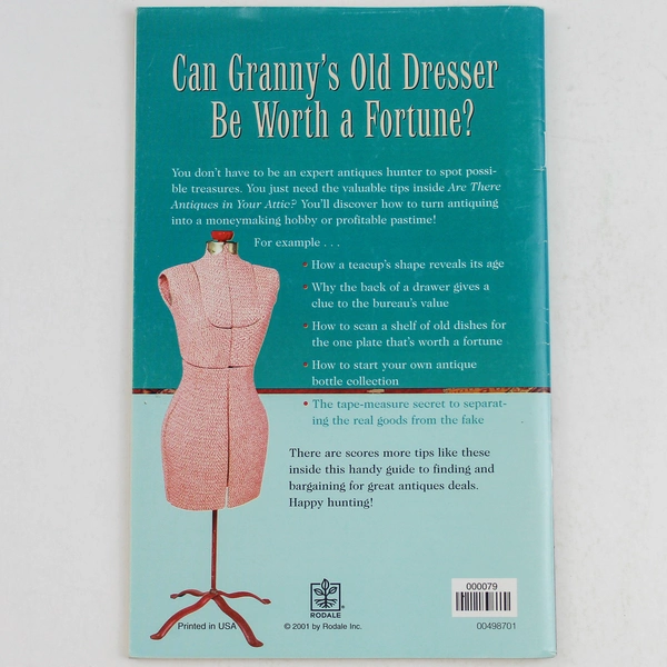 Are There Antiques In Your Attic? 2001 Rodale Books Paperback - Good Condition