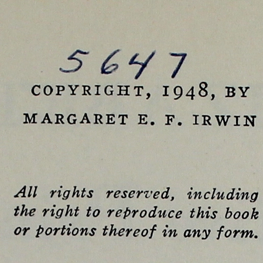 Elizabeth Captive Princess by Margaret Irwin 1948 HC Good Condition