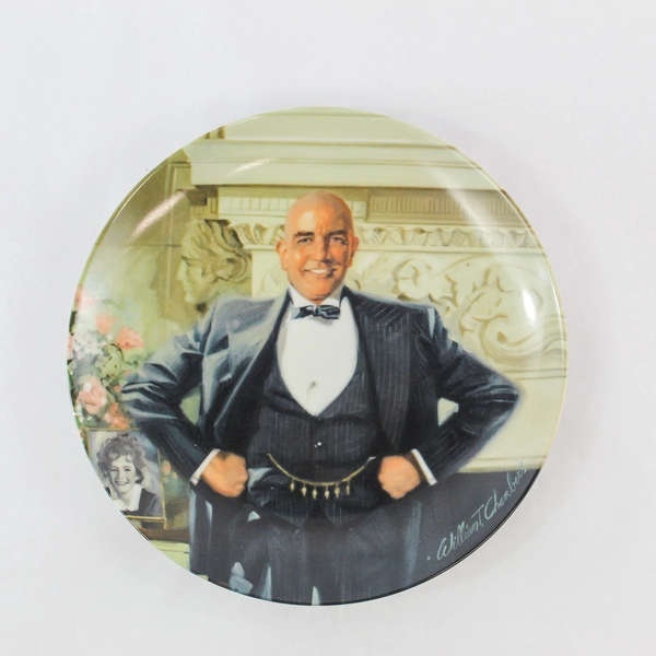 Knowles Annie Collector's Plate Daddy Warbucks Bradex No 84K415.2