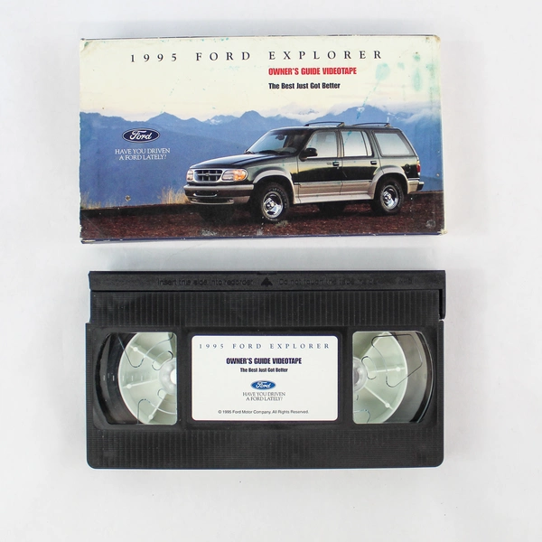 1995 Ford Explorer Owner's Guide Videotape - Pre-Owned, As-Is Collectible