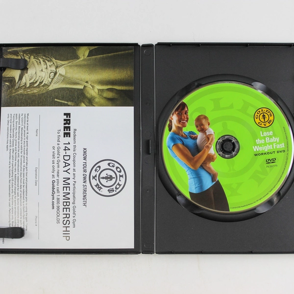 Gold's Gym Lose The Baby Weight Fast Workout DVD + 14-Day Membership