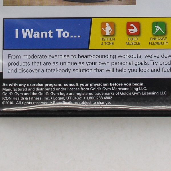 Gold's Gym Lose The Baby Weight Fast Workout DVD + 14-Day Membership