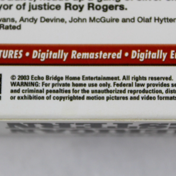 The Great American Western 2-DVD Box Set Echo Bridge 2003 - Classic Films