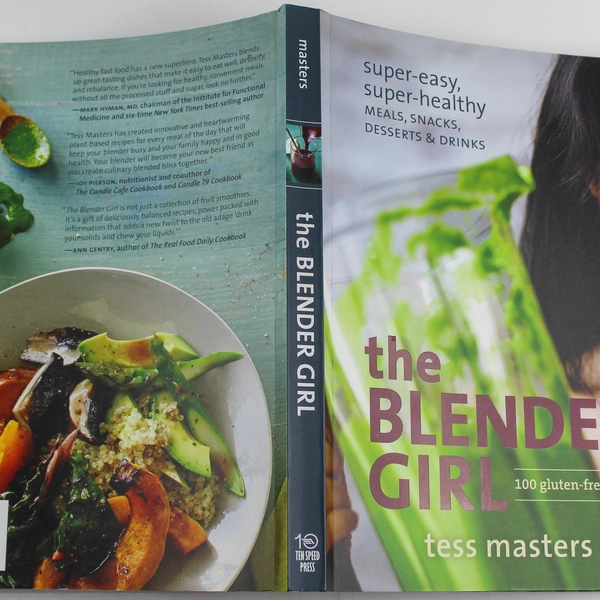 The Blender Girl: 100 Gluten-Free Vegan Recipes by Tess Masters - Good Condition