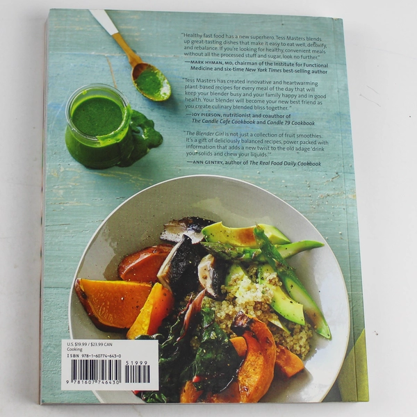 The Blender Girl: 100 Gluten-Free Vegan Recipes by Tess Masters - Good Condition