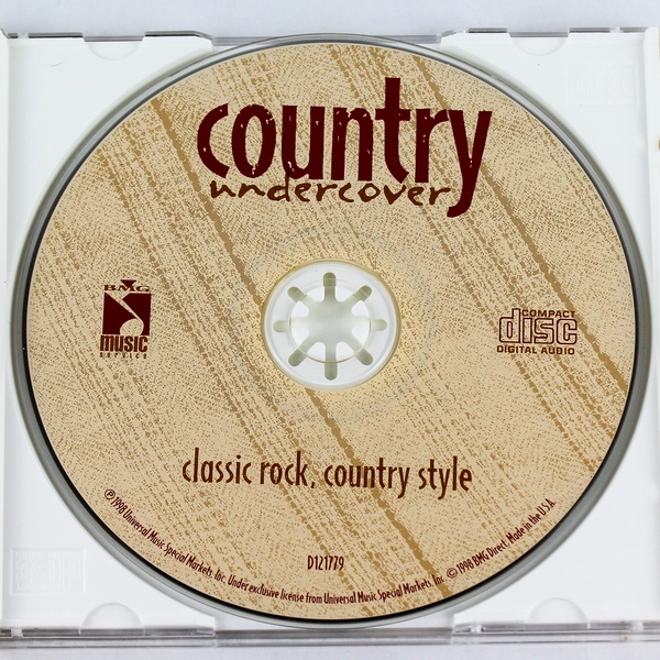 Country Undercover: Rock Lives 1998 CD - Pre-Owned, As-Is Classic Rock