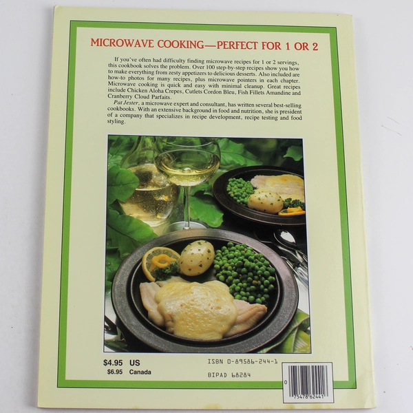 Creative Cuisine Microwave Cookery for 1 or 2 HP Books Paperback 1986