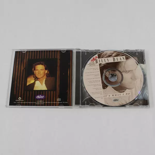 Billy Dean It's What I Do 1996 CD Capitol Records Good Pre-Owned Condition