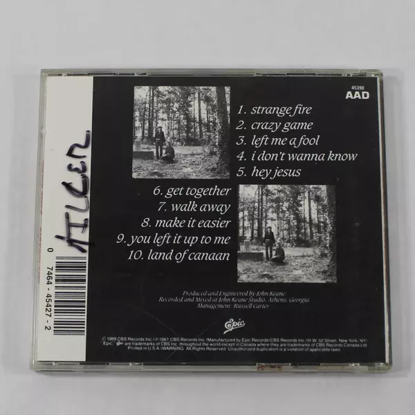 Indigo Girls Strange Fire CD 1989 CBS EK 45427 - Good Pre-Owned Condition