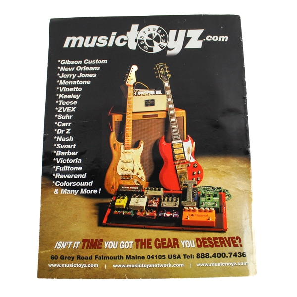 Vintage Guitar Magazine Sept 2007 Gary Moore PRS Guitars Vol 21 No 11