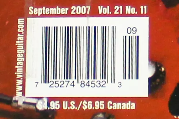 Vintage Guitar Magazine Sept 2007 Gary Moore PRS Guitars Vol 21 No 11