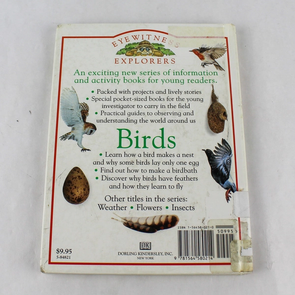 Eyewitness Explorers Birds Hardcover Book by Jill Bailey & David Burnie