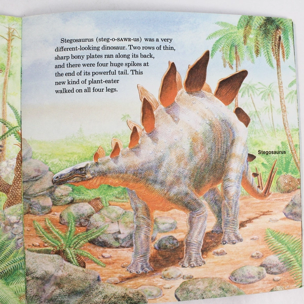 Lot of 2 Children's Easy Reader Books: Animal Cousins & Dinosaurs