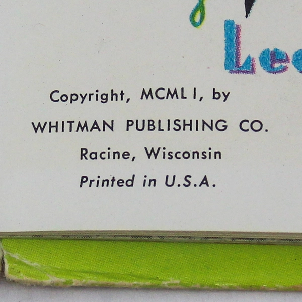 Lee Julian's Fire Dog Vintage 1951 Hardcover Book Whitman Pre-Owned