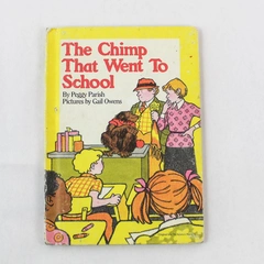 Vintage The Chimp That Went To School by Peggy Parish Hardcover Book 1982