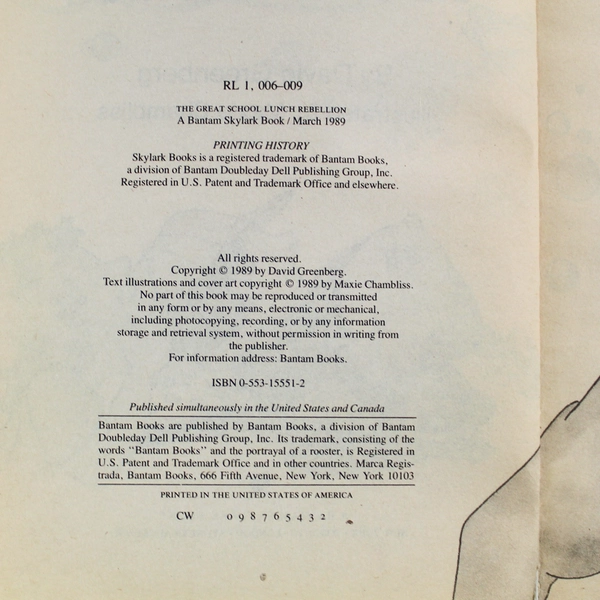 Lot of 2 Vintage 80s Easy Reader Books: Hit-Away Kid & Great School Lunch