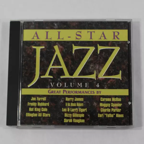 All Star Jazz Volume 4 CD 1995 Drive Entertainment Compilation Good Condition