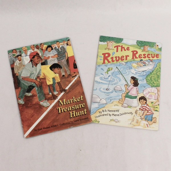 Lot of 5 Scott Foresman Easy Level Children's Reading Books Pre-owned