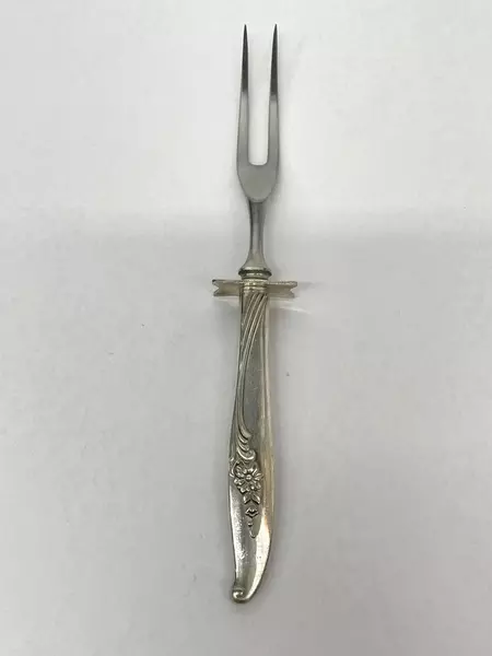 Lot of 2 Nobility Plate Magic Moments Silver Serving Fork & Spoon Utensils