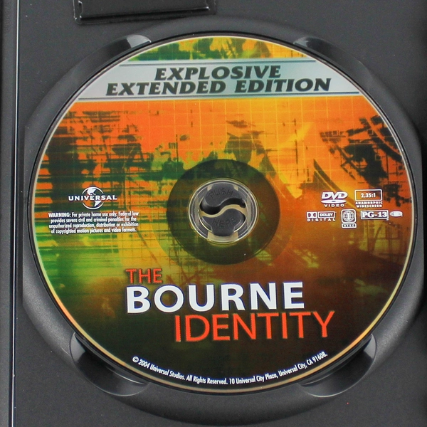 The Bourne Identity DVD Extended Edition Matt Damon Pre-owned 2004 Universal