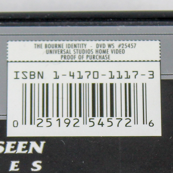 The Bourne Identity DVD Extended Edition Matt Damon Pre-owned 2004 Universal