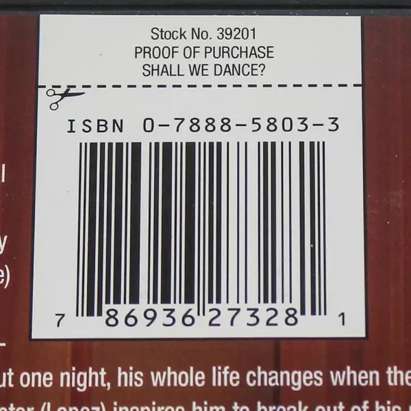 Shall We Dance DVD Richard Gere Jennifer Lopez 2004 Miramax Pre-Owned