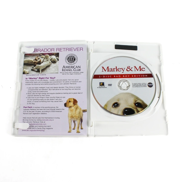 Marley & Me DVD 2-Disc Bad Dog Edition Owen Wilson Jennifer Aniston