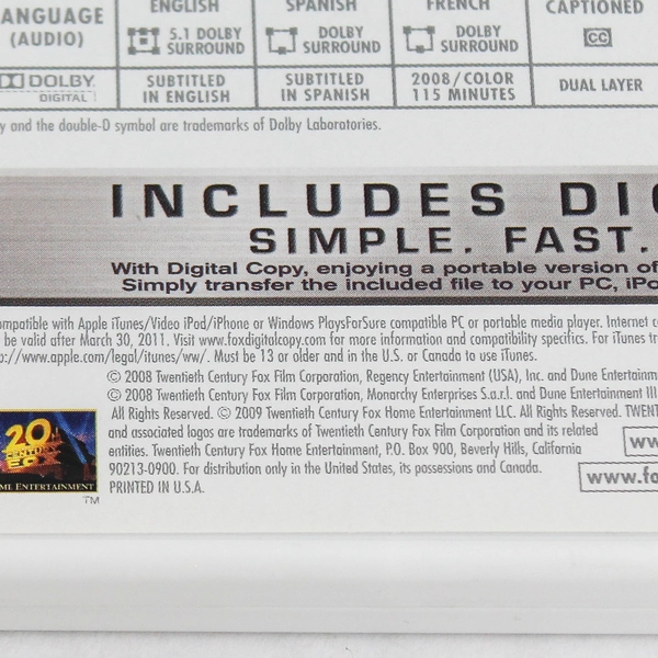 Marley & Me DVD 2-Disc Bad Dog Edition Owen Wilson Jennifer Aniston