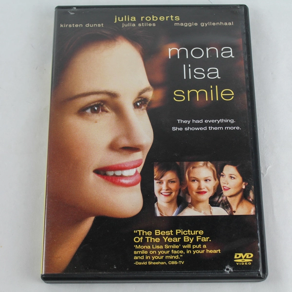 Mona Lisa Smile DVD 2004 Julia Roberts Drama Romance Good Condition