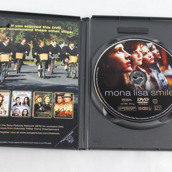 Mona Lisa Smile DVD 2004 Julia Roberts Drama Romance Good Condition