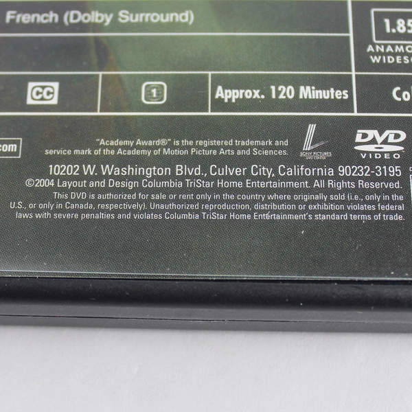 Mona Lisa Smile DVD 2004 Julia Roberts Drama Romance Good Condition