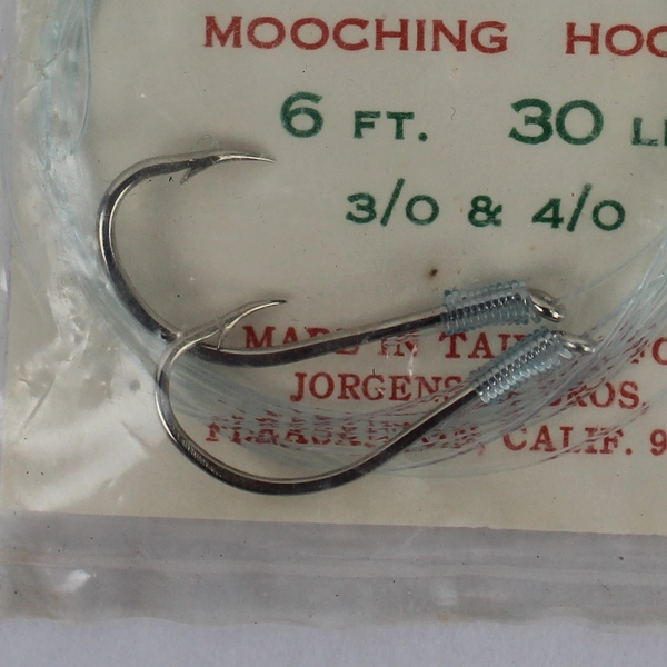 Lot of 3 Vintage Jorgensen M29 Mooching Hooks 3/0-4/0, 2 Hooks Each