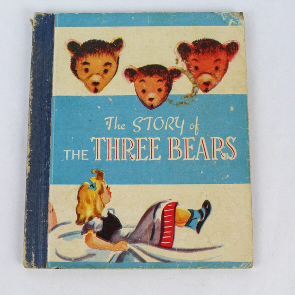 Anne Elizabeth's 1948 The Story of the Three Bears Sturdibilt Hardcover Book
