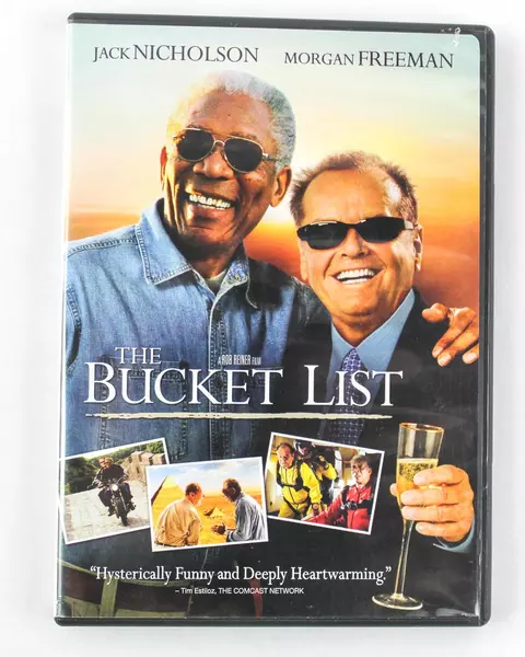 The Bucket List DVD 2007 Jack Nicholson Morgan Freeman Warner Bros Movie