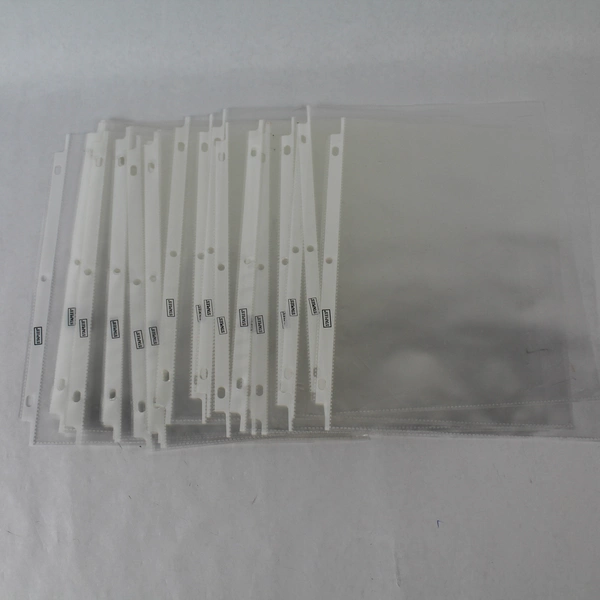 Staples Blue 1" Binder & 24 Clear Sheet Protectors - Pre-Owned Lot