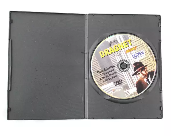 Jack Webb Dragnet Volume 2 DVD 2004 Digiview Productions LLC Good Condition