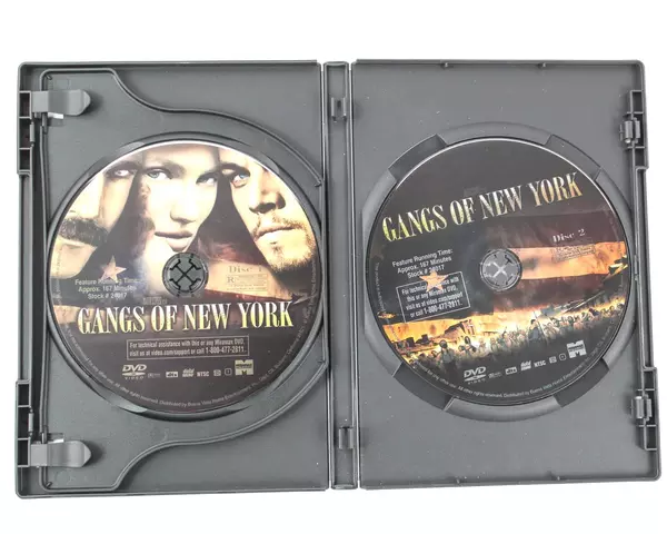 Gangs of New York DVD 2003 Leonardo DiCaprio Miramax Pre-Owned As-Is
