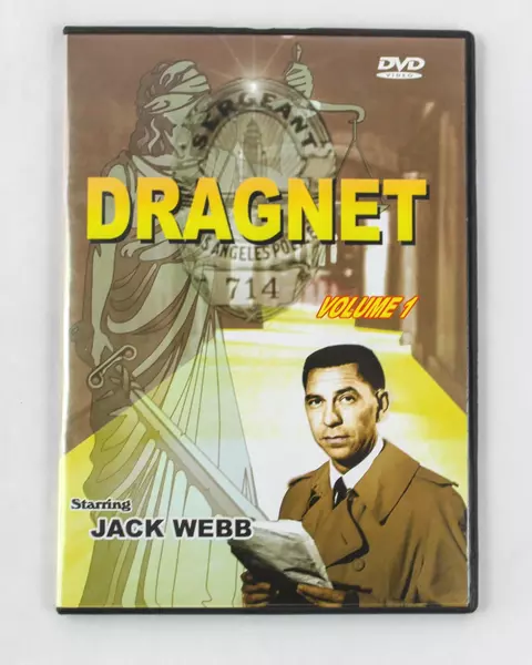 Jack Webb Dragnet Volume 1 DVD 2004 Good Condition 3 Episodes