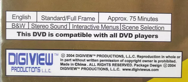 Jack Webb Dragnet Volume 1 DVD 2004 Good Condition 3 Episodes