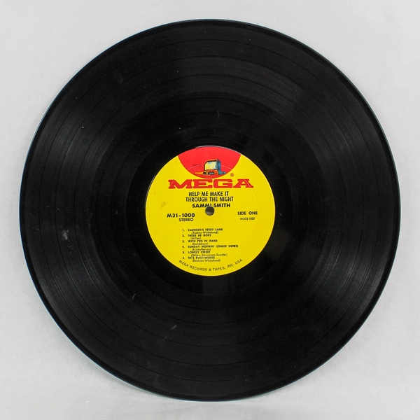 Sammi Smith Help Me Make It Through the Night Vinyl 33RPM Vintage 1971