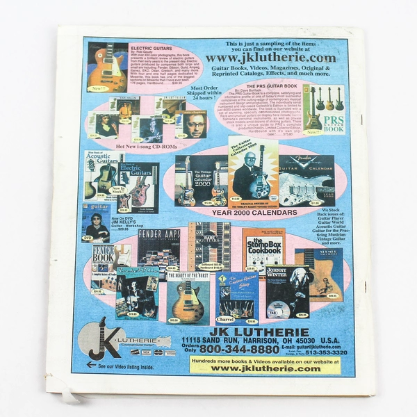 Vintage Guitar Magazine March 2000 Vol 14 No 05 Texas Tone Titans Gibbons