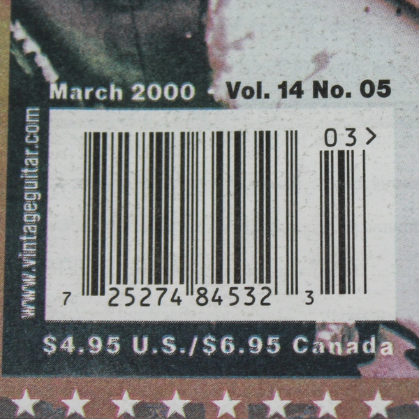 Vintage Guitar Magazine March 2000 Vol 14 No 05 Texas Tone Titans Gibbons