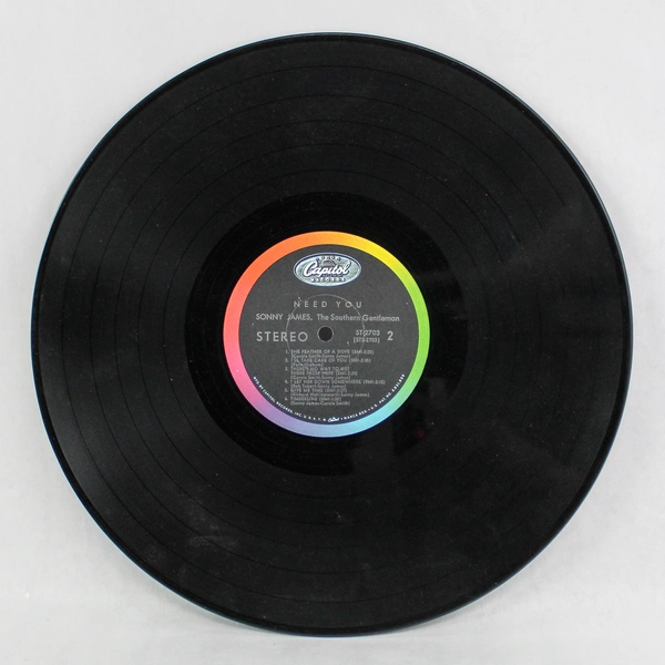 Sonny James Need You Vinyl Album 1967 Capitol Records 33 RPM Used